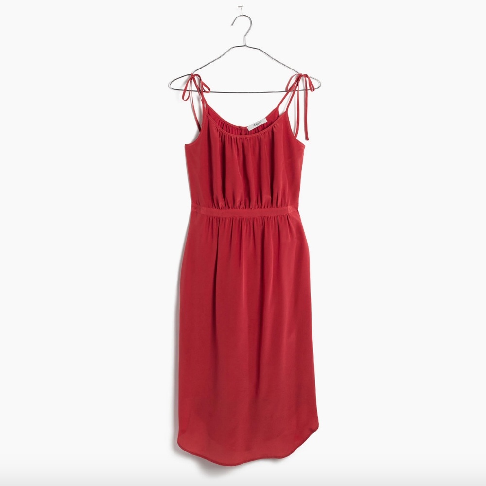 NWOT Madewell Silk Skyway Cami Dress Size 2